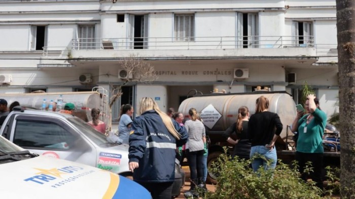 Equipe da SES chega à Roca Sales para iniciar os atendimentos às famílias afetadas pela enchente -Foto: Itamar Aguiar/Ascom SES
