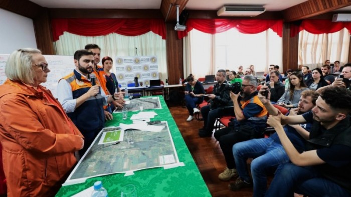 O anúncio da liberação dos recursos foi feito pelo vice-governador e pela secretária da Saúde na manhã desta terça (12/9) -Foto: Itamar Aguiar/Ascom SES