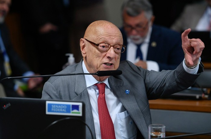 Esperidião Amin sublinhou a importância do comércio com a União Europeia - Foto: Edilson Rodrigues/Agência Senado