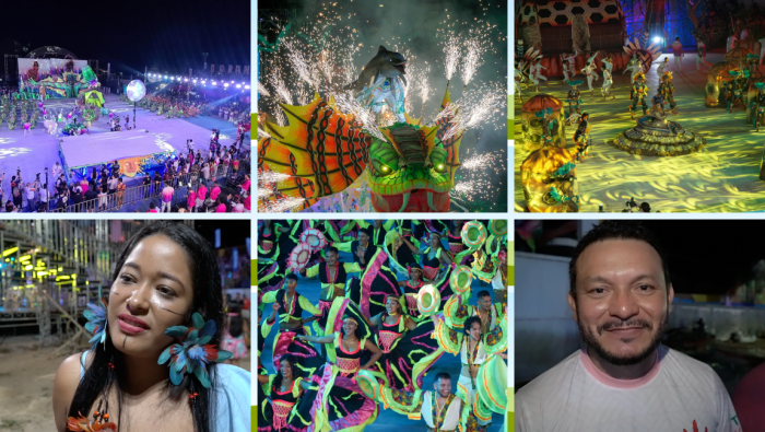 Çairé reuniu mais de 30 mil pessoas neste ano em Alter do Chão (PA). Crédito: Diego Campos/MTur