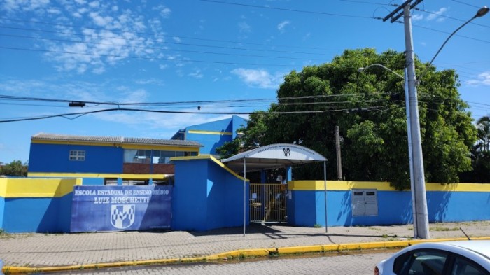 Com investimento de mais de R$ 220 mil, EEEM Luiz Moschetti terá obra na estrutura do telhado e adaptações de acessibilidade -Foto: Divulgação Seduc