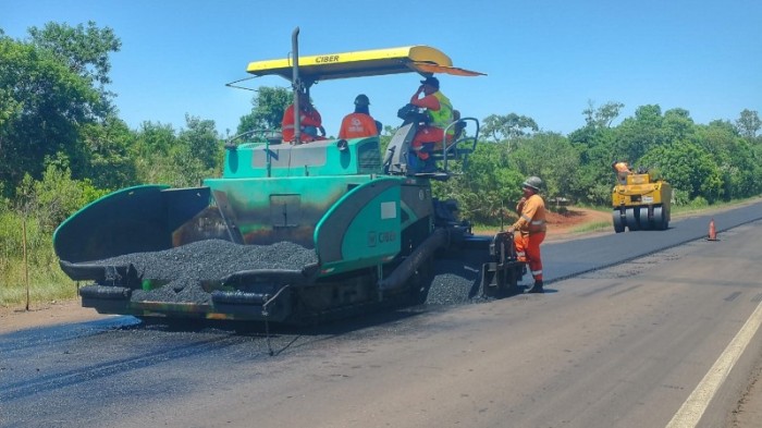 Entre as intervenções, estão reparos localizados e manutenção asfáltica na RSC-453 -Foto: Raphael Nunes/EGR