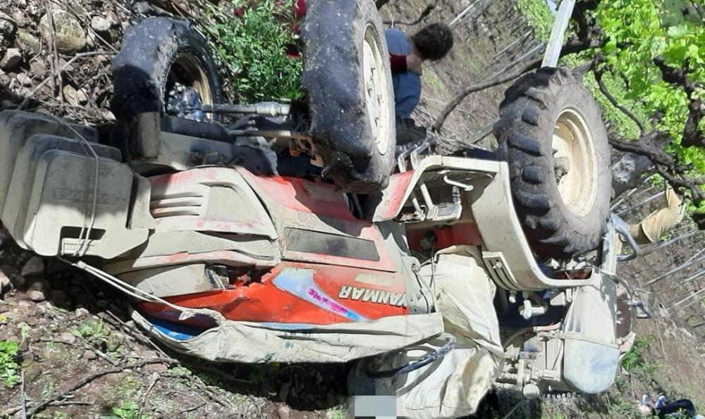 Tombamento de trator provoca morte de agricultor em Monte Belo do Sul