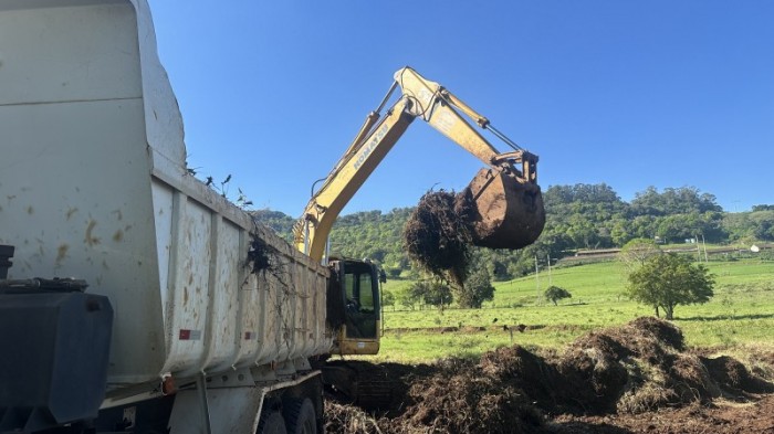 Terraplanagem já está em andamento em Arroio do Meio -Foto: Árima Stock/Ascom Sehab
