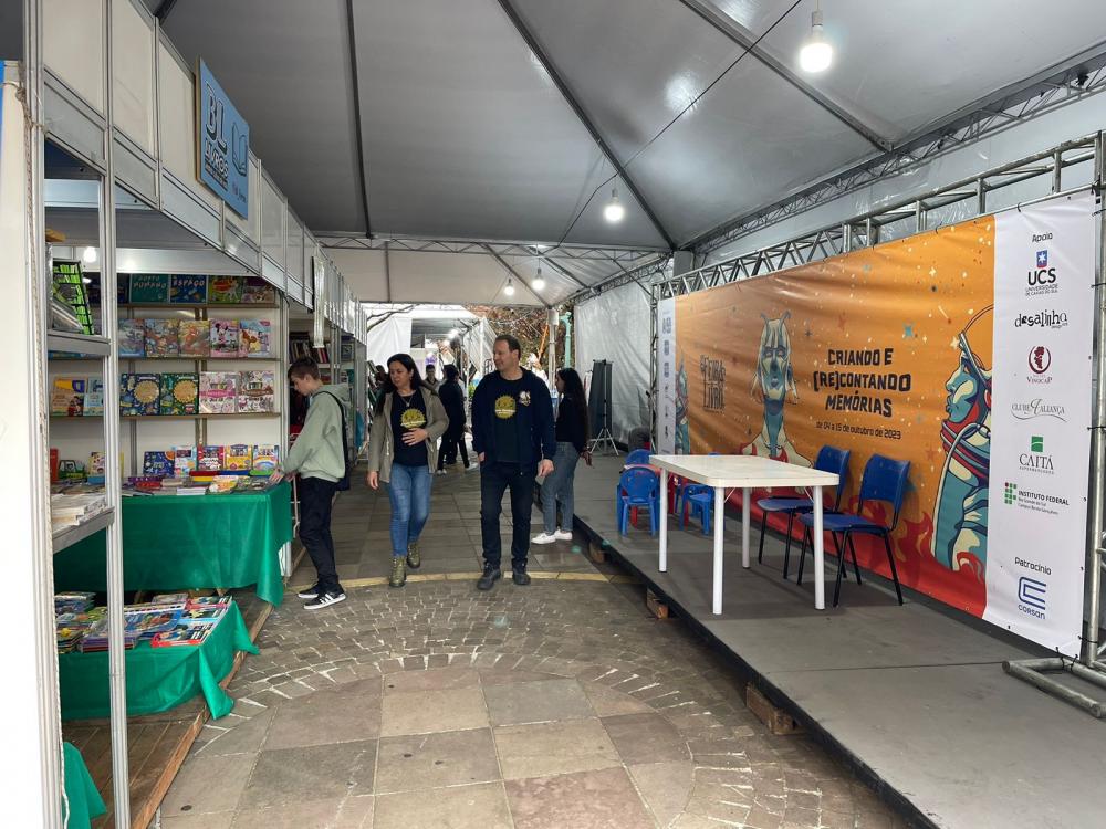 Iniciada a 38ª Feira do Livro de Bento Gonçalves