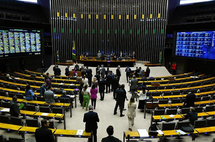 Sessão conjunta das duas casas do Congresso no Plenário da Câmara dos Deputados - Foto: Roque de Sá/Agência Senado