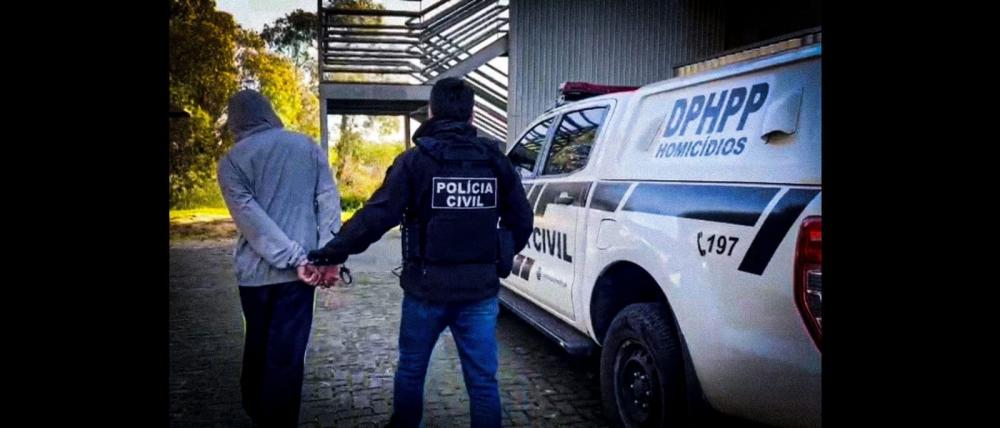 Autor do assassinato de homem na saída de uma igreja é preso em Caxias do Sul