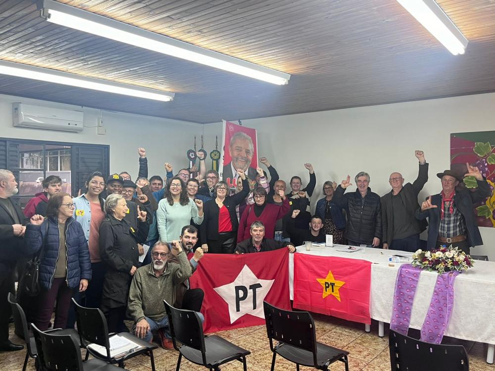 Marlene Marsango segue como presidente do diretório do PT em Bento