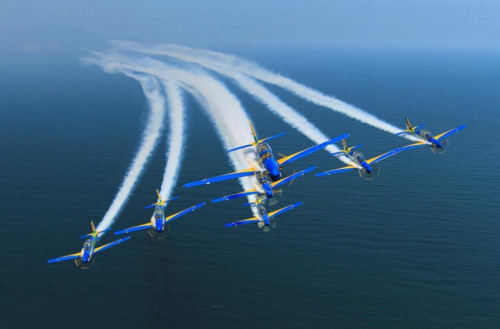 Aviões cortarão o céu de Bento Gonçalves nesta quarta-feira - Foto: Sgt Batista/Força Aérea Brasileira/Divulgação