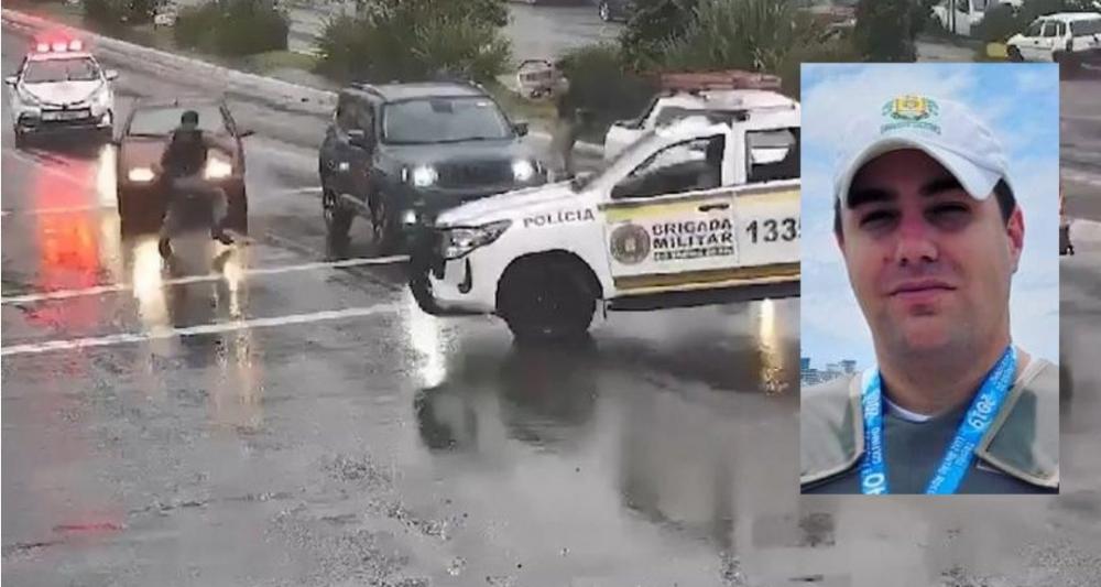 Policial atropelado em Caxias do Sul recebe alta do hospital