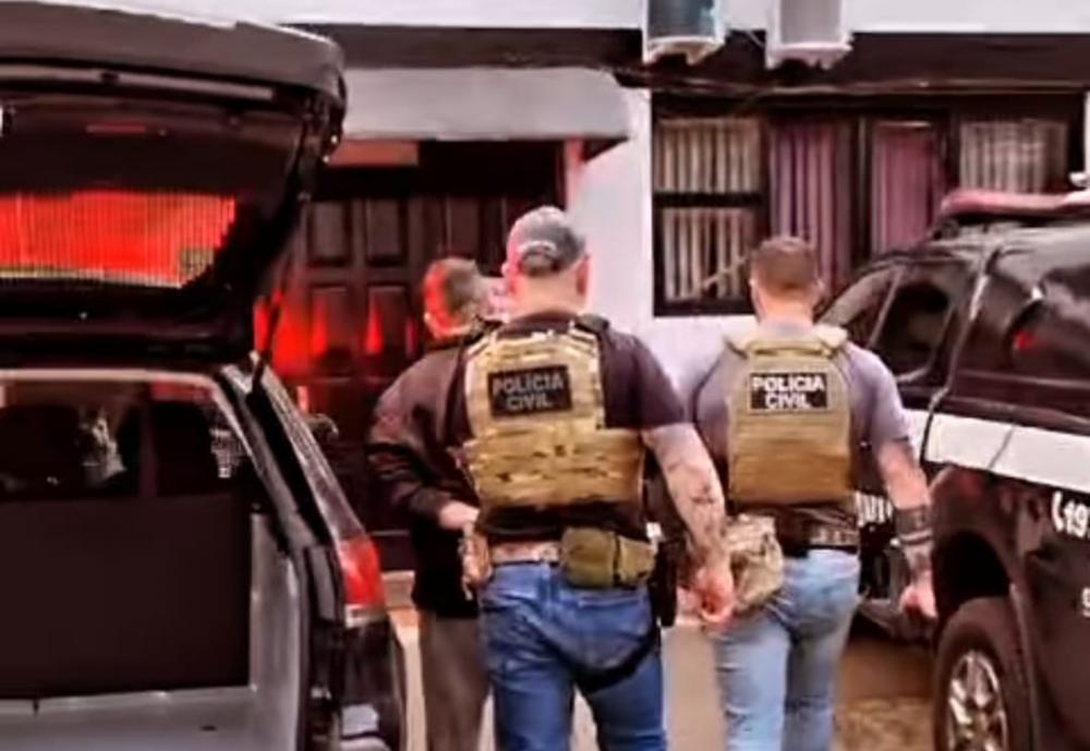 Homem é preso em Bento Gonçalves em operação da Polícia Civil de Santa Catarina