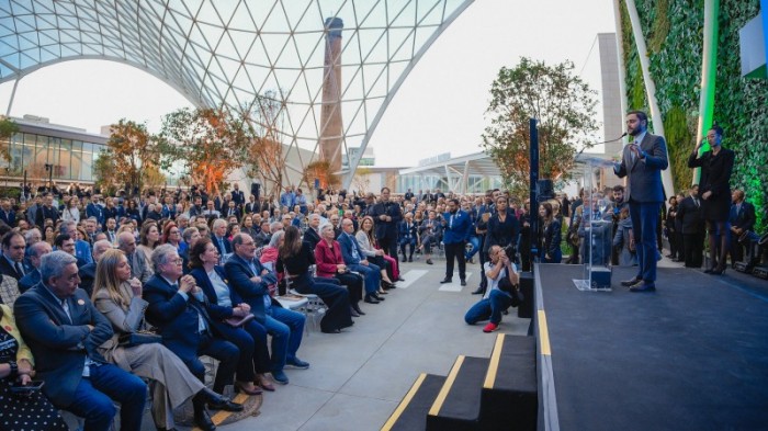Gabriel Souza ressaltou a parceria do governo do Estado com a Santa Casa -Foto: Joel Vargas/Ascom GVG