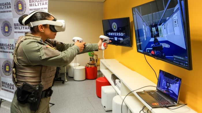 Ferramenta transporta a realidade para dentro do ambiente virtual -Foto: Gustavo Mansur/Secom