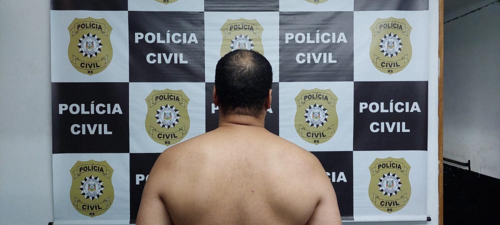 Homem é preso suspeito de pedofilia em Bento Gonçalves