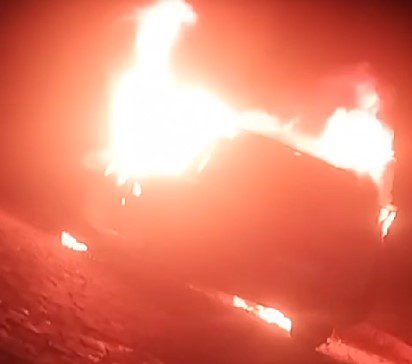Veículo roubado em Bento é encontrado destruído em Farroupilha