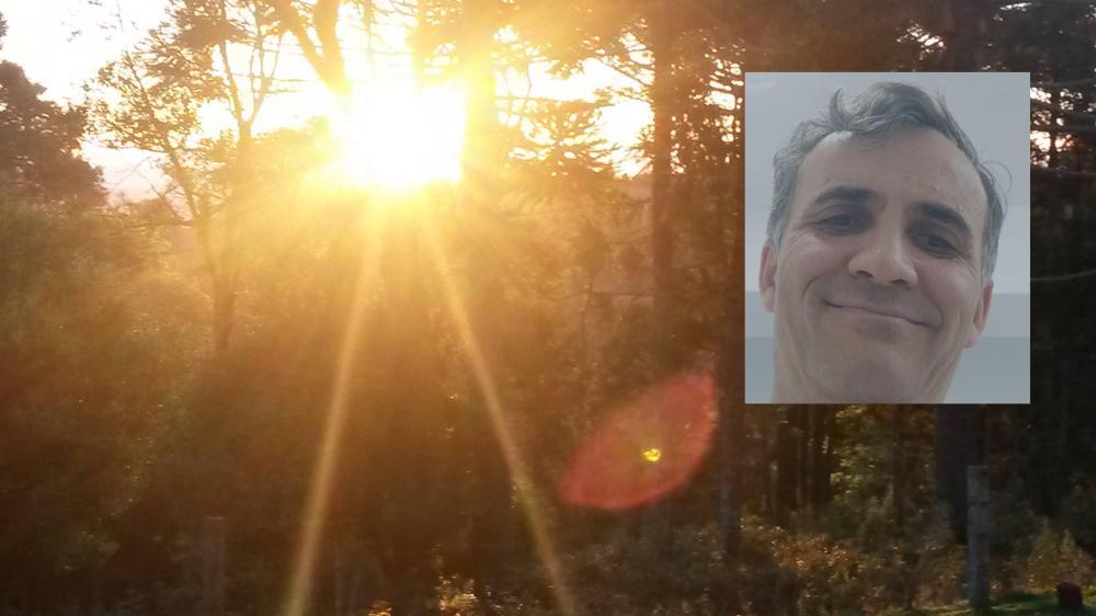 Cláudio Dias de Oliveira (foto menor) tinha 50 anos e era um amante do ciclismo e da natureza - Foto: Divulgação