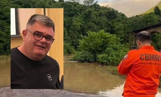 Morador de Bento Gonçalves morre após ter carro levado pelas águas