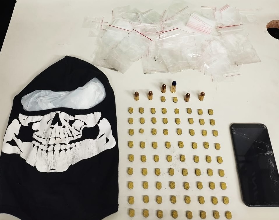 Indivíduo é preso por tráfico de drogas e posse irregular de munição em Veranópolis