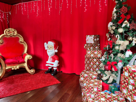 Confira os horários do Espaço do Papai Noel no Centro de Bento