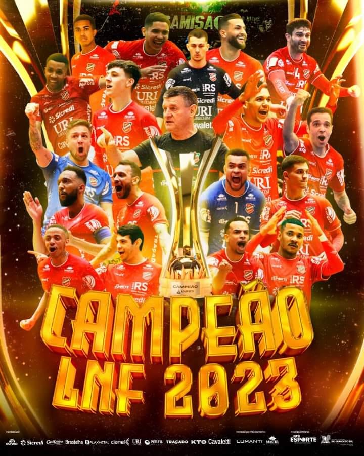 Time do técnico Sananduva finalmente chegou ao tão sonhado título nacional - Foto: Divulgação