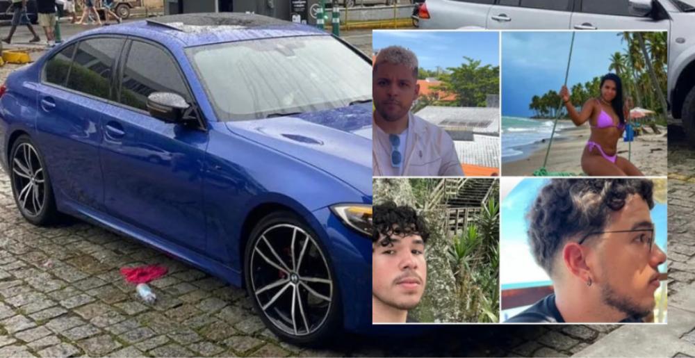 Identificados jovens que morreram dentro de BMW em Santa Catarina
