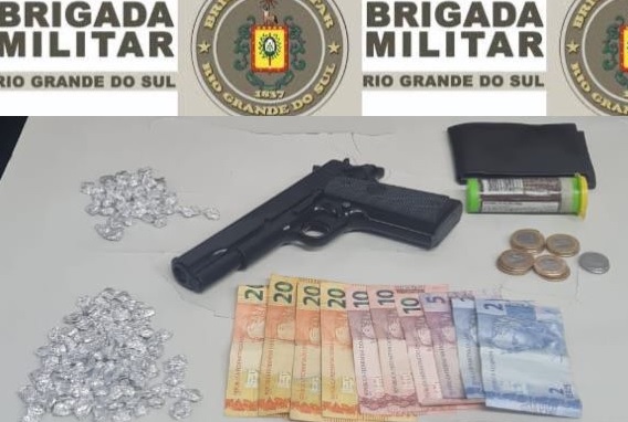 Homem é preso e menor é apreendido por tráfico de entorpecentes no bairro Conceição