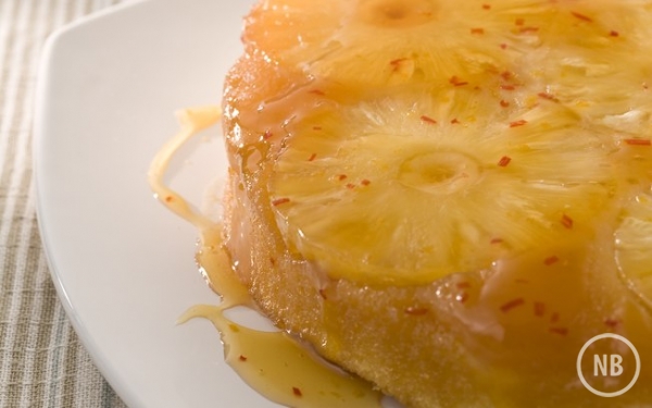 Bolo de abacaxi com pimenta