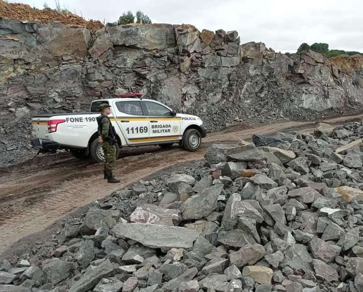 Brigada Militar intensifica fiscalização em locais com uso de explosivos em Bento Gonçalves e região