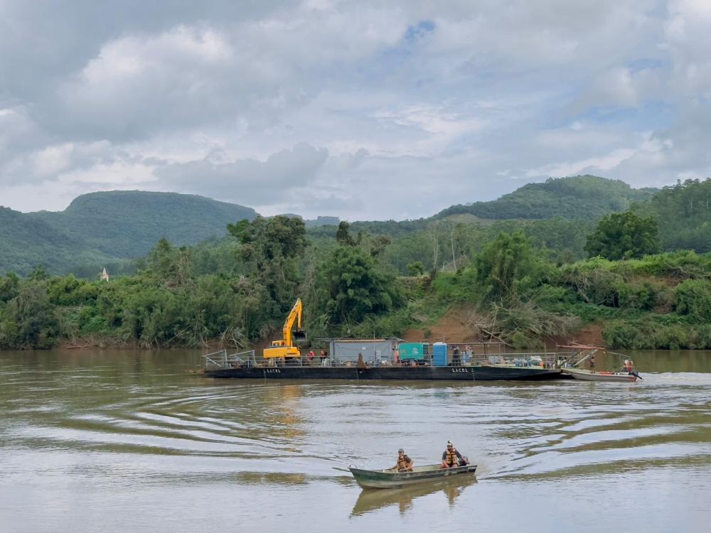Embarcação chegou neste sábado, 27, à localidade de Campinhos - Foto: Divulgação