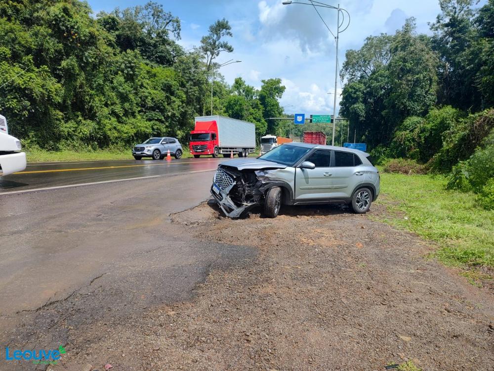 Acidente de trânsito é registrado na BR-470, em Garibaldi