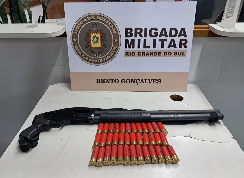 Homem é preso por porte ilegal de arma de fogo em Garibaldi