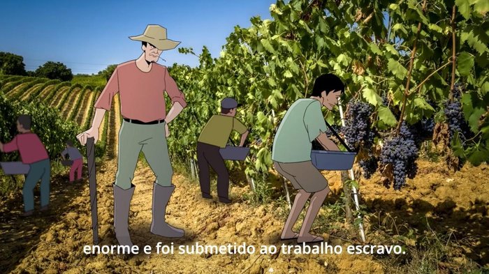 Registro da campanha, a qual já foi retirada de todas as plataformas de comunicação. 