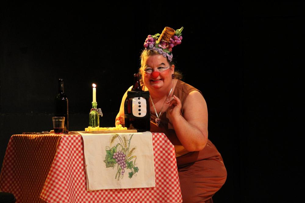 Mônica apresentou seu número 