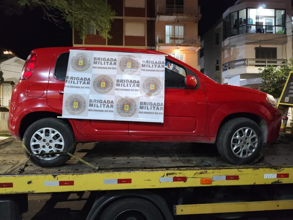 Indivíduo é preso com veículo furtado na ERS-122, em Farroupilha