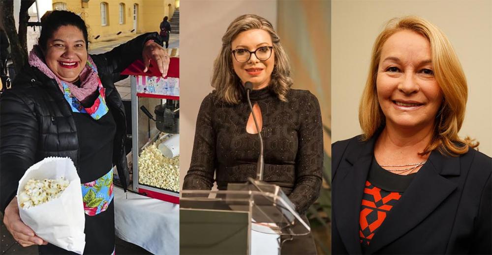 Janes Arruda, Marijane Paese e Maristela Longhi são destaques em suas áreas de atuação - Fotos: Divulgação