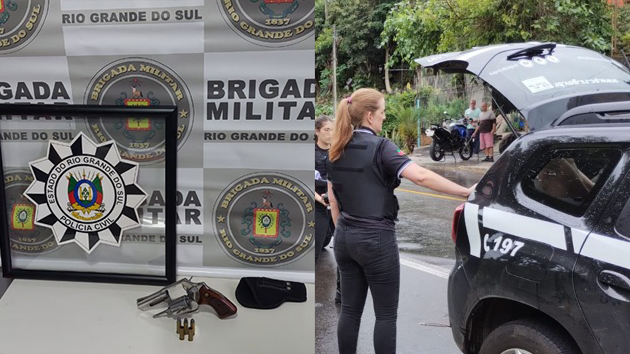 Homem é preso e outro detido durante cumprimento de mandados em Bento Gonçalves