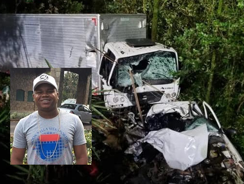  Rodrigo Assis dos Santos (foto menor) tinha 29 anos e era natural da Bahia - Foto: Bombeiros Voluntários de Garibaldi/Divulgação 