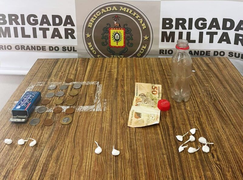 Menor é apreendido com cocaína no bairro Industrial, em Farroupilha