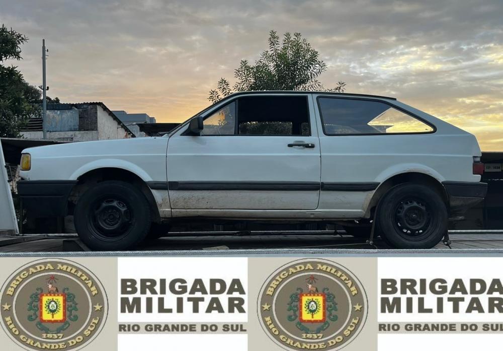 Brigada Militar recupera veículo furtado e prende suspeito em Garibaldi