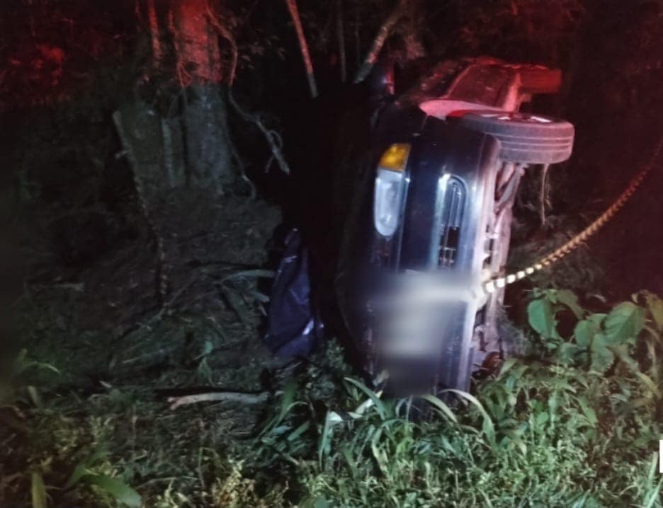 Motorista perde a vida em acidente de trânsito no interior de Garibaldi