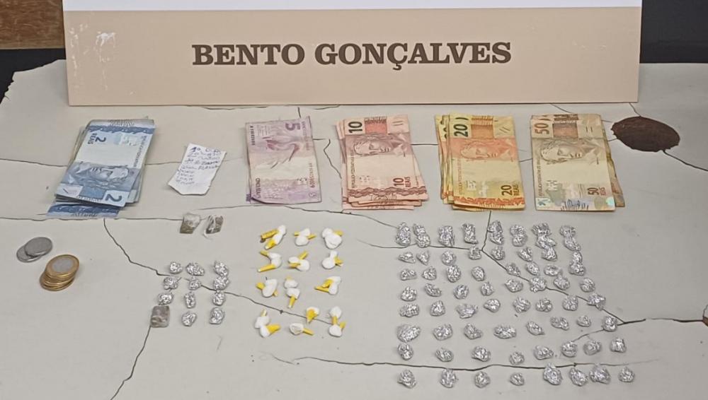 Adolescentes são apreendidos por tráfico de drogas em Bento Gonçalves