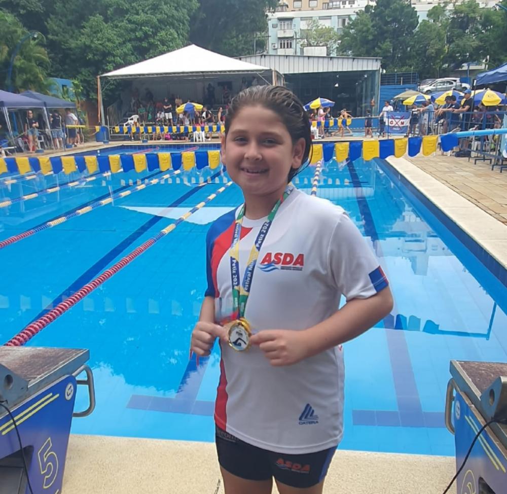 Bento-gonçalvense conquista medalha no 1º Festival Mirim e Petiz de Abertura