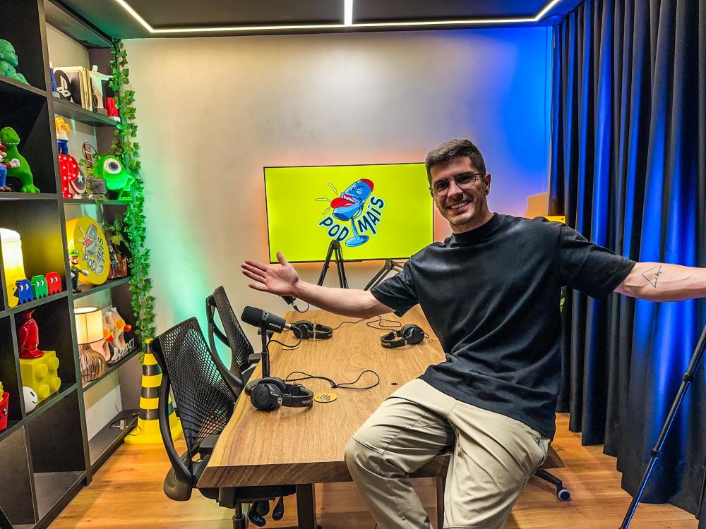 Fernando Rustty é o idealizador do Pod Mais BG - Fotos: Divulgação