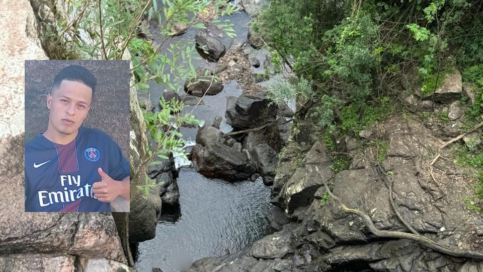 Identificado jovem encontrado morto em cachoeira no interior de Caxias do Sul