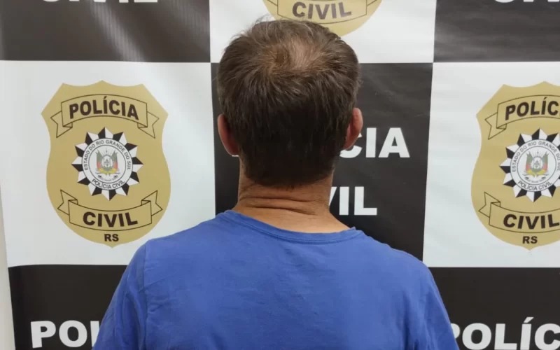 Criminoso ainda tentou fugir dos policiais, mas acabou capturado - Foto: Divulgação