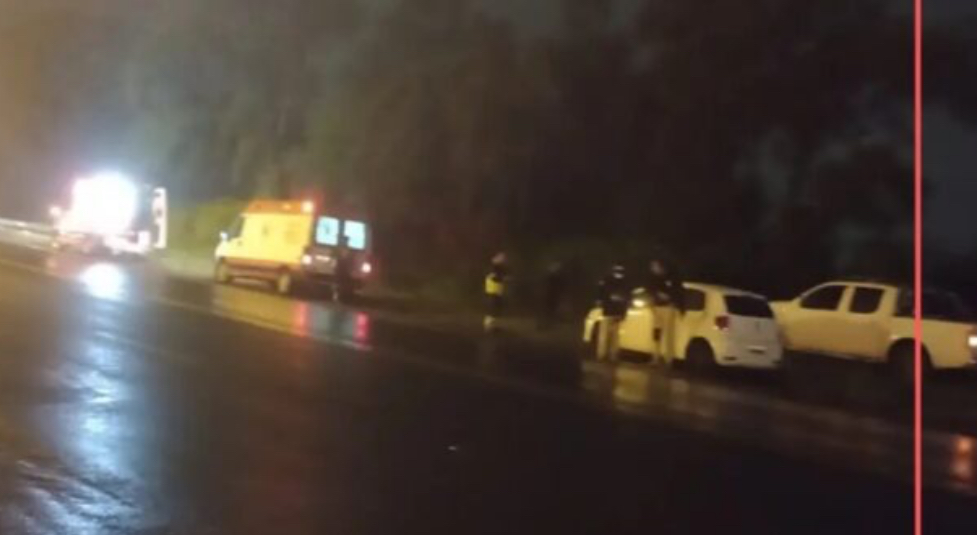 Colisão entre três veículos deixa um ferido em Garibaldi