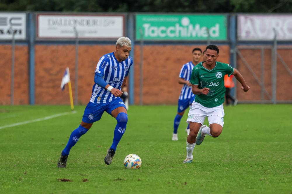 Alviazul não conseguiu transpor a defesa do Gaúcho de Passo Fundo - Foto: Kevin Sganzerla/Divulgação