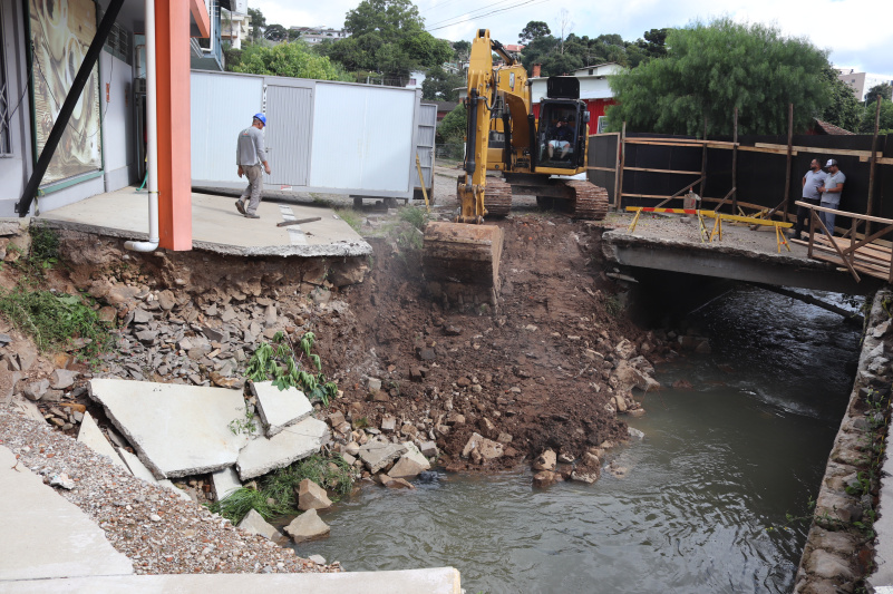 Obras devem durar aproximadamente 90 dias - Foto: Prefeitura de Garibaldi/Divulgação
