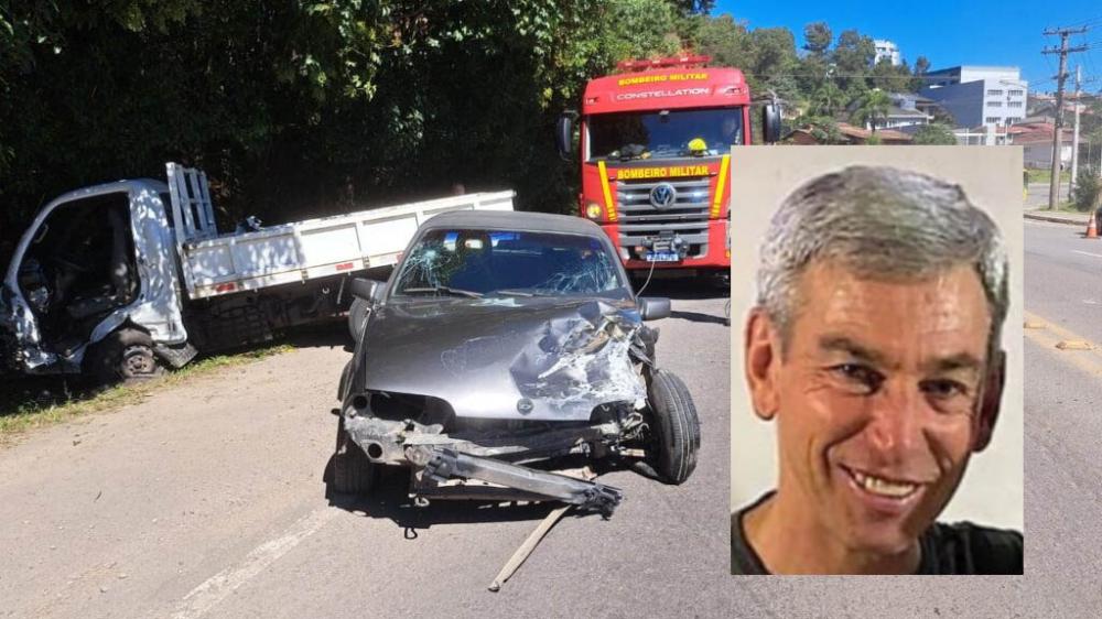 Angelo Rufatto tinha 58 anos e foi a vítima fatal do acidente - Foto: Robinho da Legal/Divulgação