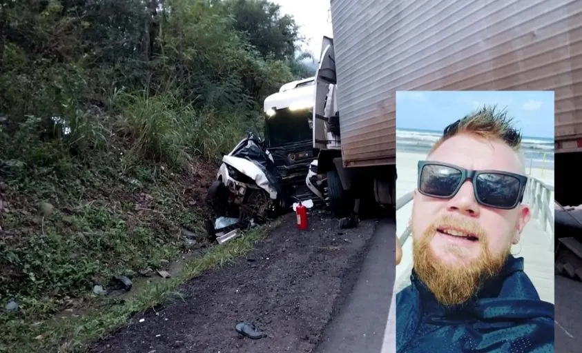 Édico Sipp tinha 34 anos e deixa a esposa e duas filhas - Foto: Rádio A Voz FM/Divulgação